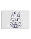 It Is What It Is Placemat Set of 4 Placemats-Placemat-TooLoud-White-Davson Sales