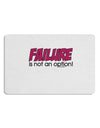 Failure Is Not An Option Placemat by TooLoud Set of 4 Placemats-Placemat-TooLoud-White-Davson Sales