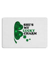 She's My Lucky Charm - Right Placemat Set of 4 Placemats-Placemat-TooLoud-White-Davson Sales