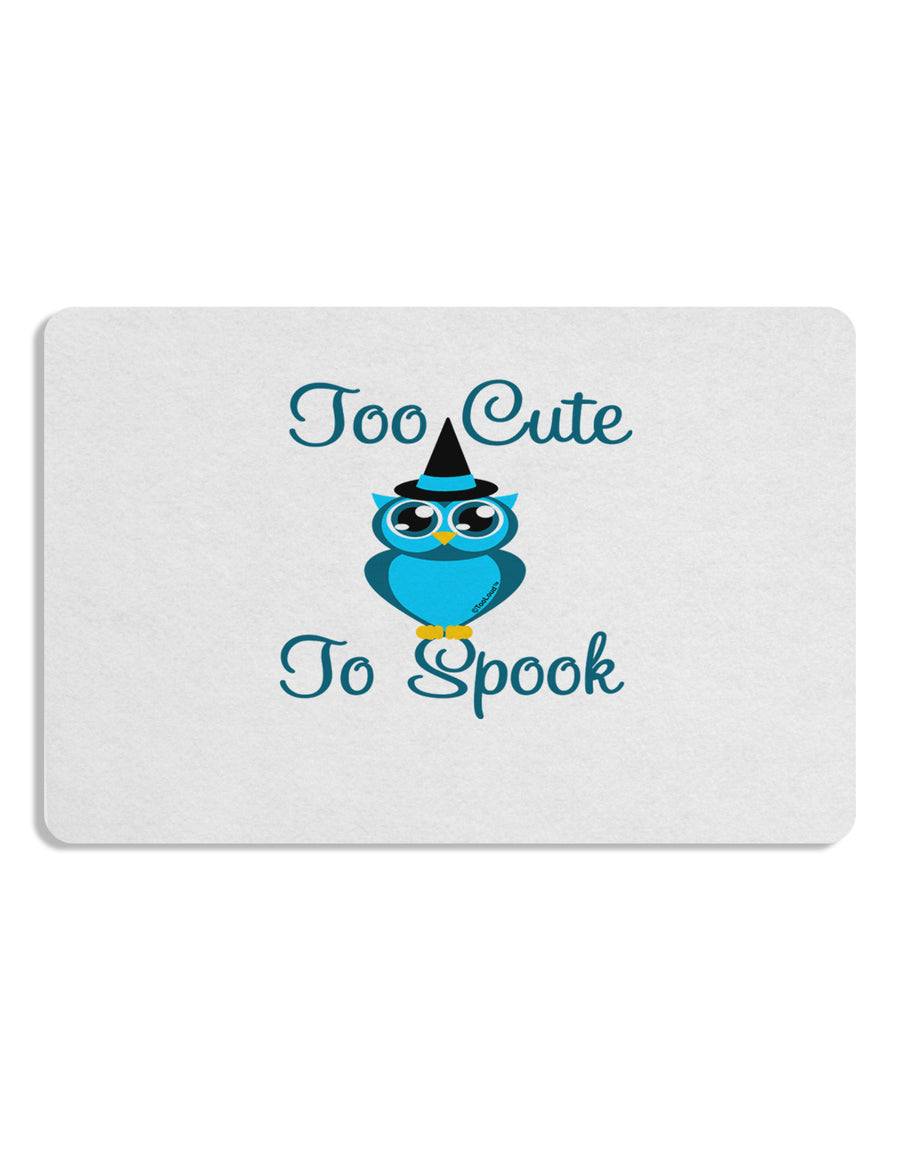 Owl Too Cute Blue Placemat Set of 4 Placemats-Placemat-TooLoud-White-Davson Sales