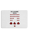 Pixel Heart Invaders Design Placemat Set of 4 Placemats-Placemat-TooLoud-White-Davson Sales