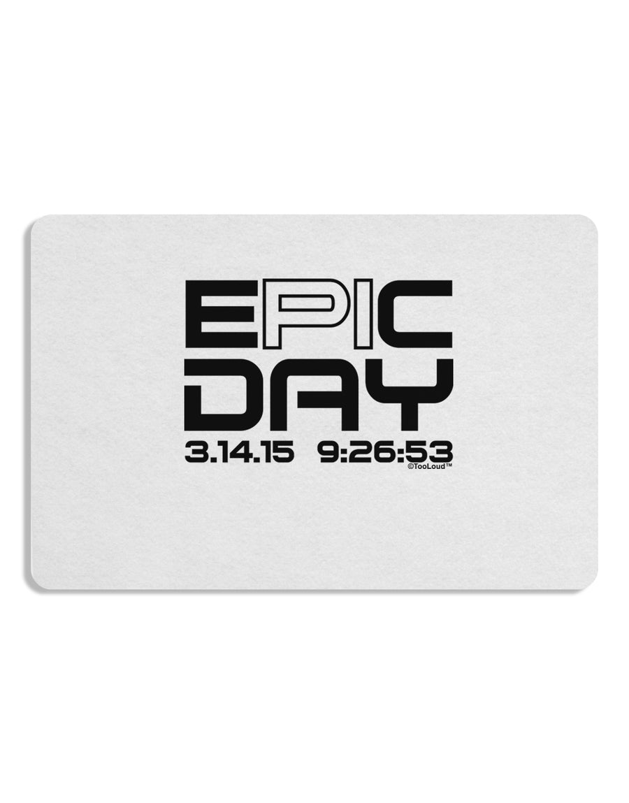 Epic Pi Day Text Design Placemat by TooLoud Set of 4 Placemats-Placemat-TooLoud-White-Davson Sales