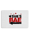 She's BAE - Left Arrow Placemat Set of 4 Placemats-Placemat-TooLoud-White-Davson Sales