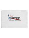 Libertarian Slogan Placemat Set of 4 Placemats-Placemat-TooLoud-White-Davson Sales