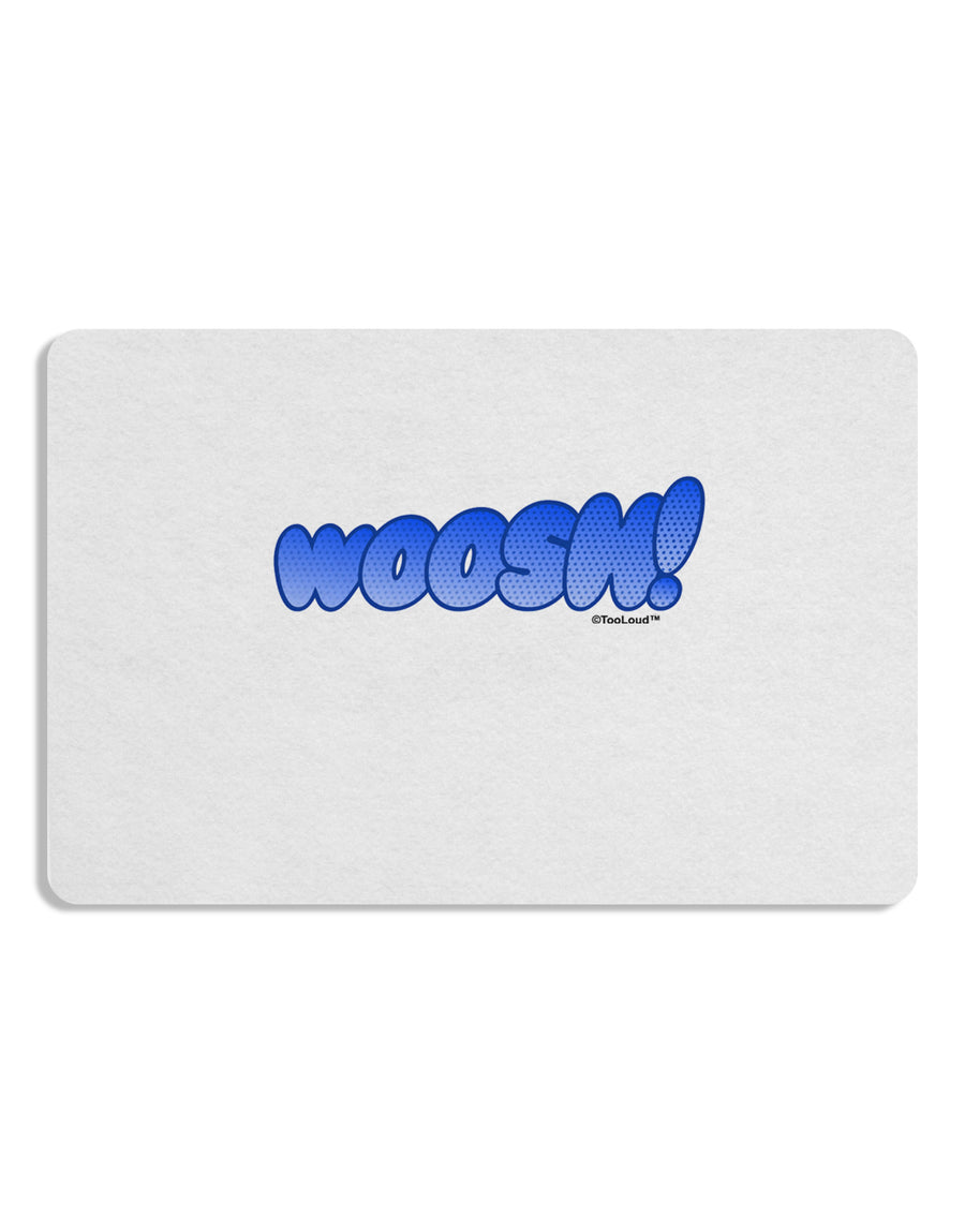 Onomatopoeia WOOSH Placemat Set of 4 Placemats-Placemat-TooLoud-White-Davson Sales