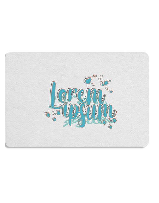 TooLoud Lorem Ipsum Placemat Set of 4 Placemats Multi-pack-Placemat-TooLoud-Davson Sales