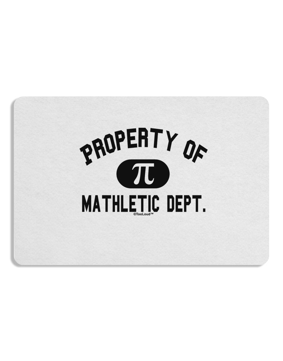 Mathletic Department Placemat by TooLoud Set of 4 Placemats-Placemat-TooLoud-White-Davson Sales