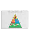 Four Main Food Groups of an Elf - Christmas 12 x 18 Placemat Set of 4 Placemats-Placemat-TooLoud-White-Davson Sales