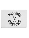 TooLoud PHO KING AWESOME, Funny Vietnamese Soup Vietnam Foodie Placemat Set of 4 Placemats Multi-pack-Placemat-TooLoud-Davson Sales