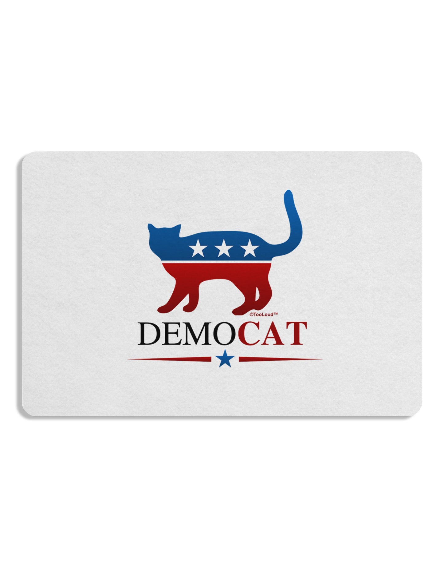 DemoCAT Placemat Set of 4 Placemats-Placemat-TooLoud-White-Davson Sales
