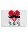 I Mustache You To Be My Valentine Placemat Set of 4 Placemats-Placemat-TooLoud-White-Davson Sales