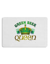 Green Beer Queen Placemat Set of 4 Placemats-Placemat-TooLoud-White-Davson Sales