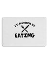 I'd Rather Be Eating Placemat Set of 4 Placemats-Placemat-TooLoud-White-Davson Sales