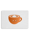 Cute Holiday Drink Pumpkin Spice Latte 12 x 18 Placemat Set of 4 Placemats-Placemat-TooLoud-White-Davson Sales
