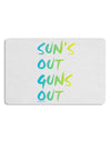 Suns Out Guns Out - Gradient Colors Placemat Set of 4 Placemats-Placemat-TooLoud-White-Davson Sales