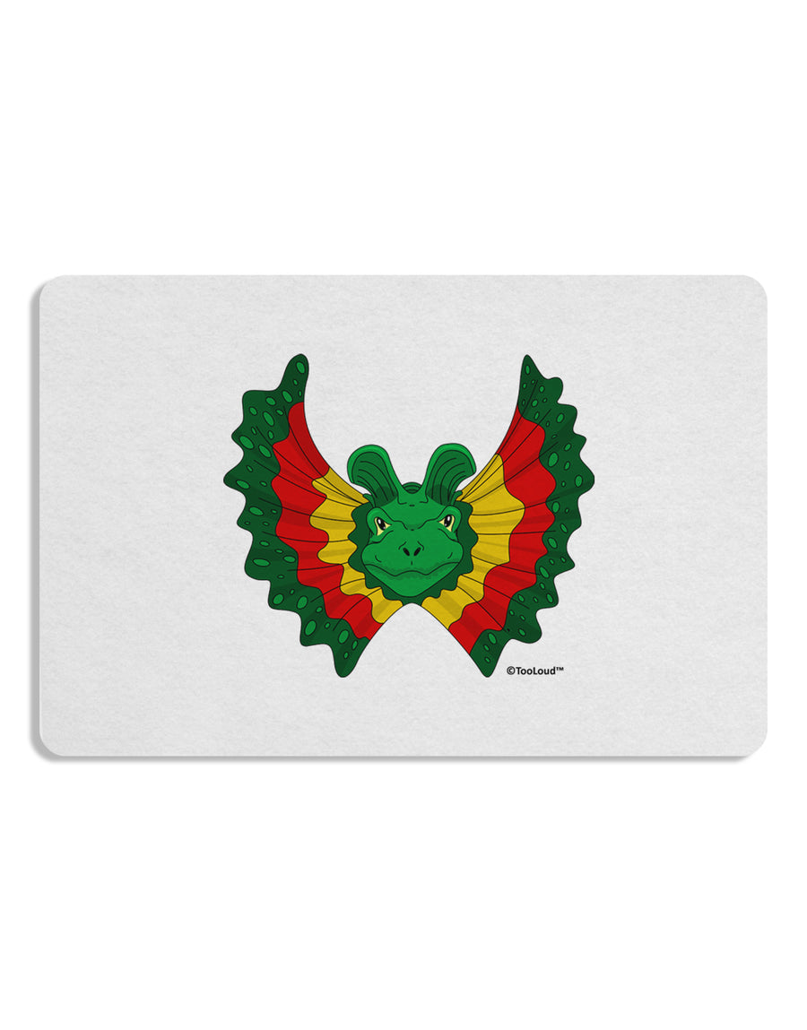 Dilophosaurus Design - Color Placemat by TooLoud Set of 4 Placemats-Placemat-TooLoud-White-Davson Sales