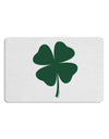 Lucky Four Leaf Clover St Patricks Day Placemat Set of 4 Placemats-Placemat-TooLoud-White-Davson Sales