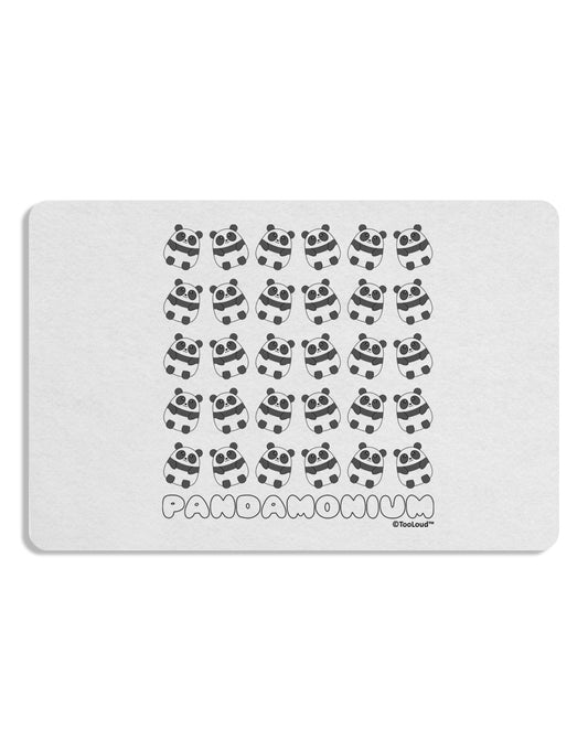 Pandamonium Pandas Placemat by TooLoud Set of 4 Placemats-Placemat-TooLoud-White-Davson Sales