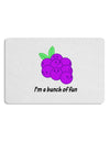 Grapes - I'm a Bunch of Fun 12 x 18 Placemat Set of 4 Placemats-Placemat-TooLoud-White-Davson Sales