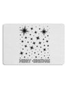 Merry Christmas Shining Night Stars 12 x 18 Placemat Set of 4 Placemats-Placemat-TooLoud-White-Davson Sales