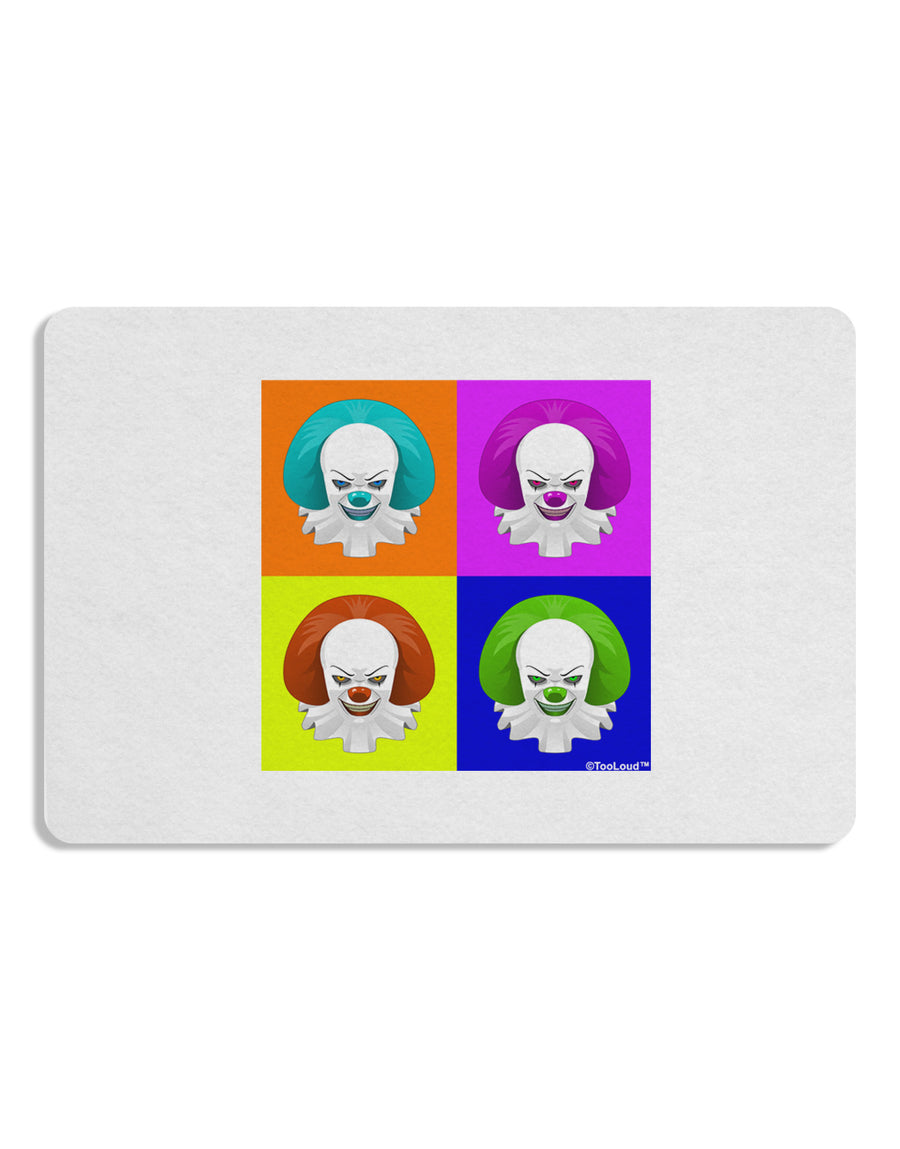 Clown Face Pop Art Placemat Set of 4 Placemats-Placemat-TooLoud-White-Davson Sales