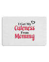 Cuteness From Mommy Placemat Set of 4 Placemats-Placemat-TooLoud-White-Davson Sales