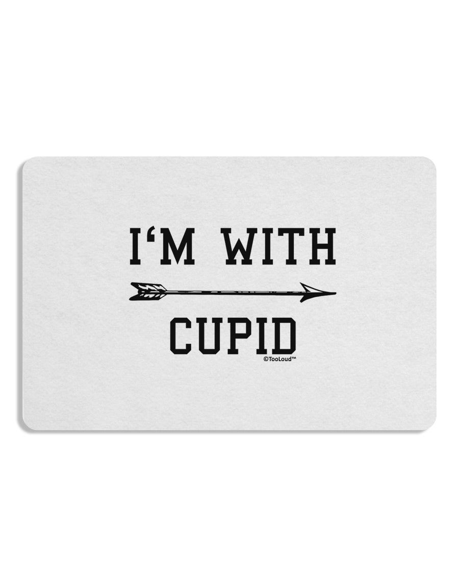 I'm With Cupid - Right Arrow Placemat by TooLoud Set of 4 Placemats-Placemat-TooLoud-White-Davson Sales