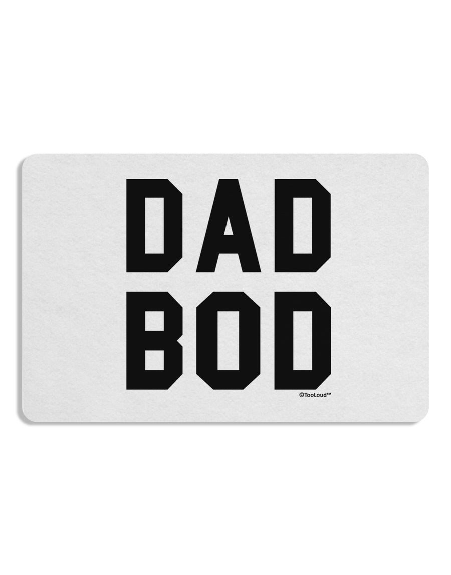 Dad Bod Design Placemat by TooLoud Set of 4 Placemats-Placemat-TooLoud-White-Davson Sales