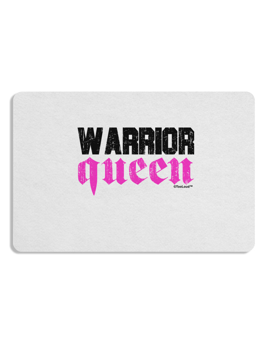 TooLoud Warrior Queen Pink Script Placemat Set of 4 Placemats-Placemat-TooLoud-White-Davson Sales