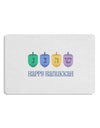 Happy Hanukkah Dreidels 12 x 18 Placemat Set of 4 Placemats-Placemat-TooLoud-White-Davson Sales