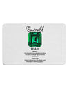 Birthstone Emerald Placemat by TooLoud Set of 4 Placemats-Placemat-TooLoud-White-Davson Sales