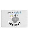 Husband of Veteran Placemat Set of 4 Placemats-Placemat-TooLoud-White-Davson Sales