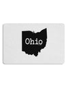 Ohio - United States Shape Placemat by TooLoud Set of 4 Placemats-Placemat-TooLoud-White-Davson Sales