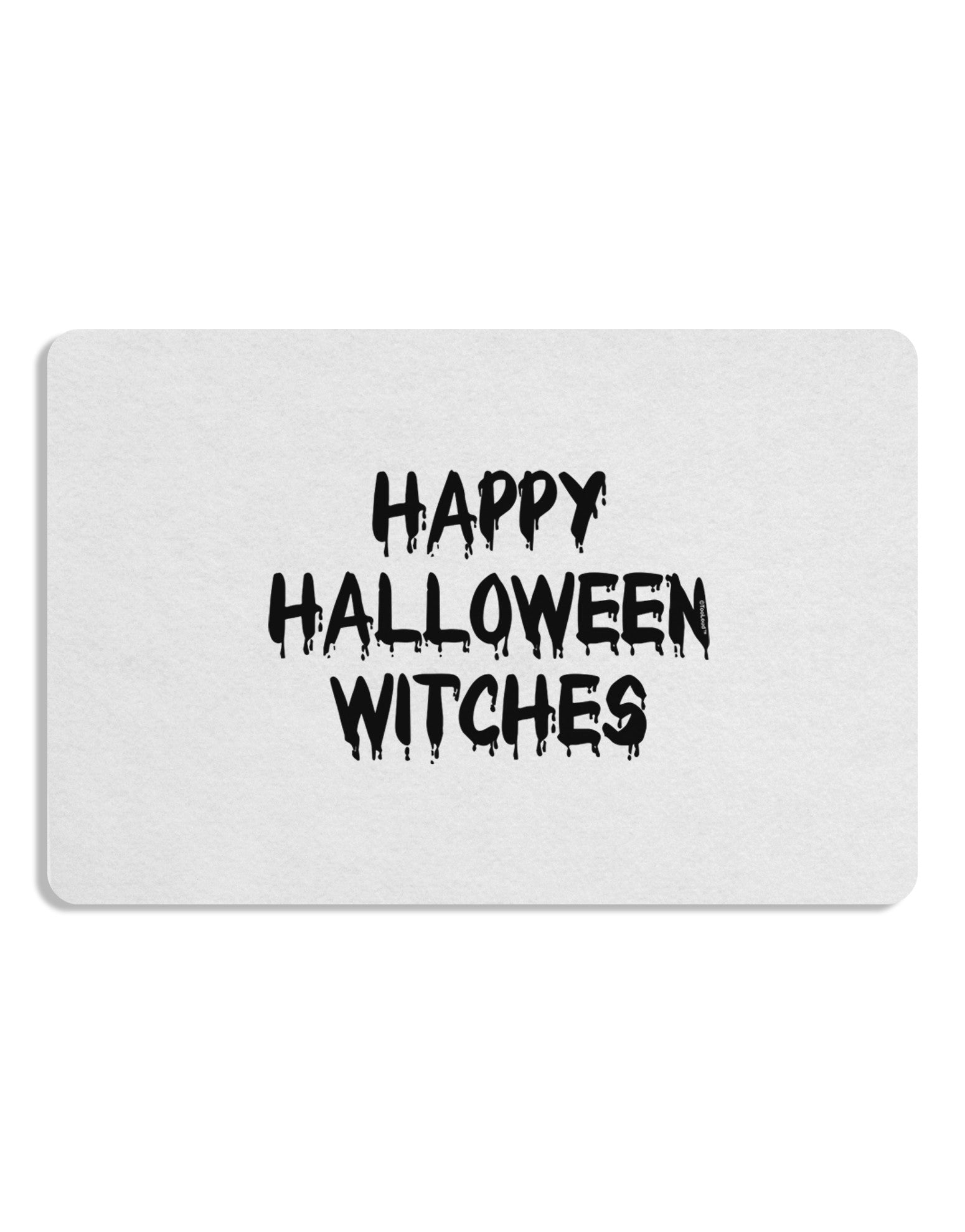 Happy Halloween Witches 12 x 18 Placemat Set of 4 Placemats-Placemat-TooLoud-White-Davson Sales