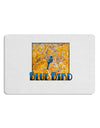 Blue Bird In Yellow Text Placemat Set of 4 Placemats-Placemat-TooLoud-White-Davson Sales