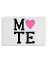 Matching Soulmate Design - Mate - Pink Placemat by TooLoud Set of 4 Placemats-Placemat-TooLoud-White-Davson Sales