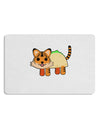 Cute Taco Tiger Placemat Set of 4 Placemats-Placemat-TooLoud-White-Davson Sales