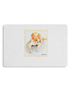 Laying Retriever Watercolor Placemat Set of 4 Placemats-Placemat-TooLoud-White-Davson Sales