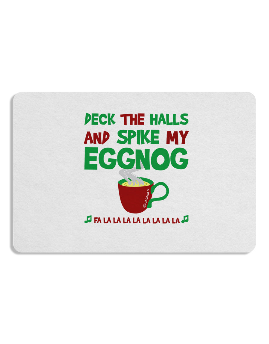 Spike My Eggnog Placemat Set of 4 Placemats-Placemat-TooLoud-White-Davson Sales