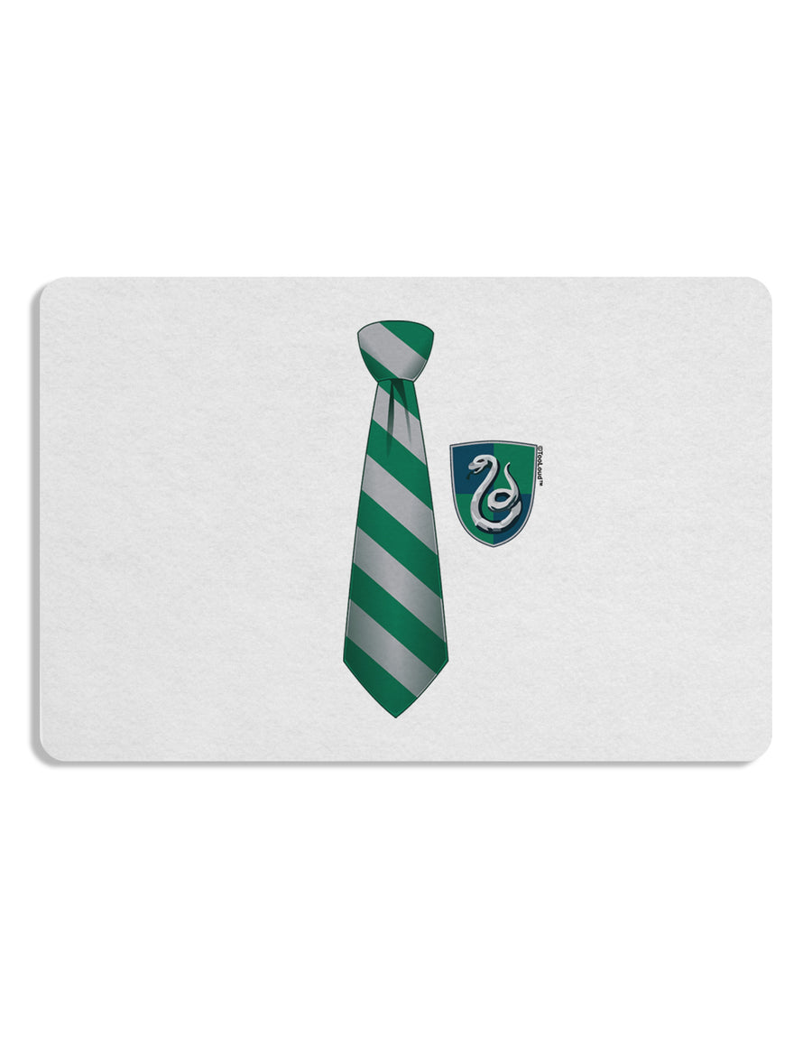 Wizard Tie Green and Silver Placemat Set of 4 Placemats-Placemat-TooLoud-White-Davson Sales