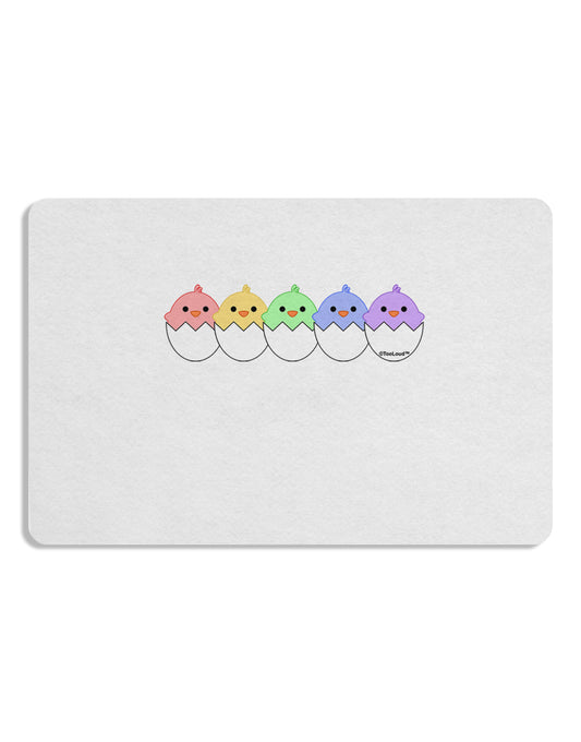 Cute Hatching Chicks Group #2 Placemat by TooLoud Set of 4 Placemats-Placemat-TooLoud-White-Davson Sales