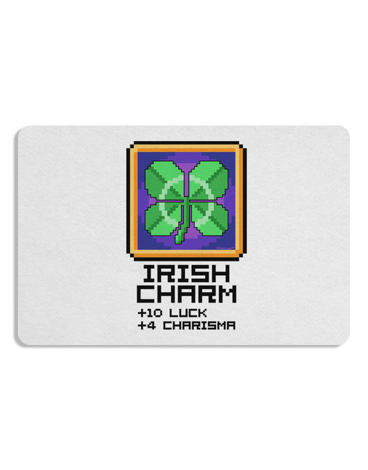 Pixel Irish Charm Item Placemat Set of 4 Placemats-Placemat-TooLoud-White-Davson Sales
