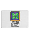 Pixel Irish Charm Item Placemat Set of 4 Placemats-Placemat-TooLoud-White-Davson Sales