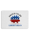 Proud To Be Libertarian Placemat Set of 4 Placemats-Placemat-TooLoud-White-Davson Sales