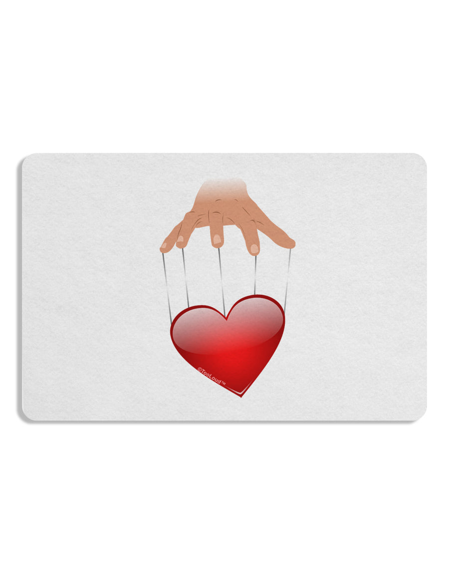 Heart on Puppet Strings Placemat Set of 4 Placemats-Placemat-TooLoud-White-Davson Sales