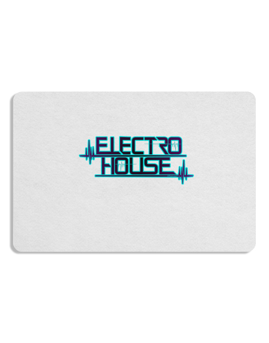 Electro House Bolt Placemat Set of 4 Placemats-Placemat-TooLoud-White-Davson Sales