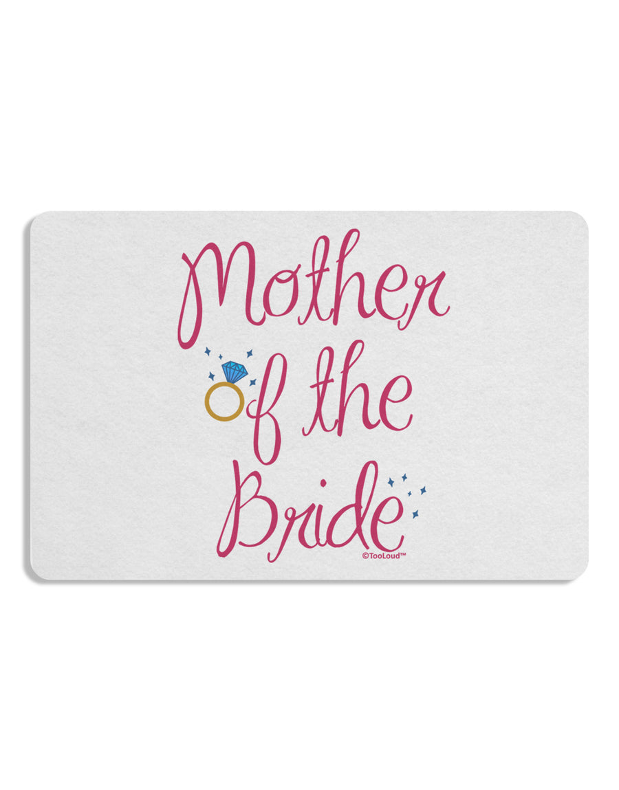 Mother of the Bride - Diamond - Color Placemat Set of 4 Placemats-Placemat-TooLoud-White-Davson Sales