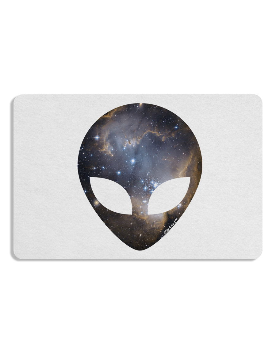 Extraterrestrial Face - Space #1 Placemat by TooLoud Set of 4 Placemats-Placemat-TooLoud-White-Davson Sales