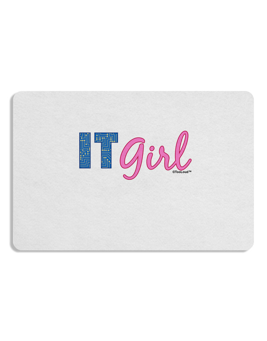 IT Girl Placemat by TooLoud Set of 4 Placemats-Placemat-TooLoud-White-Davson Sales