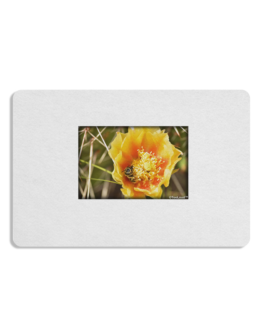 Bee Cactus Placemat Set of 4 Placemats-Placemat-TooLoud-White-Davson Sales